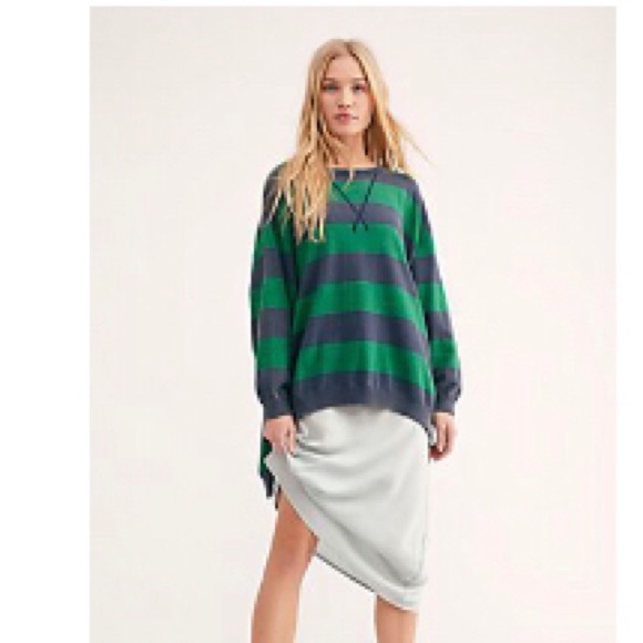 Oversized Rugby stripe Lightweight sweater - Picture 5 of 5